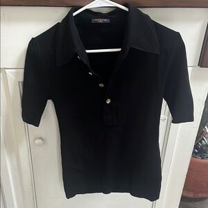 Louis Vuitton Elegant Black Polo
